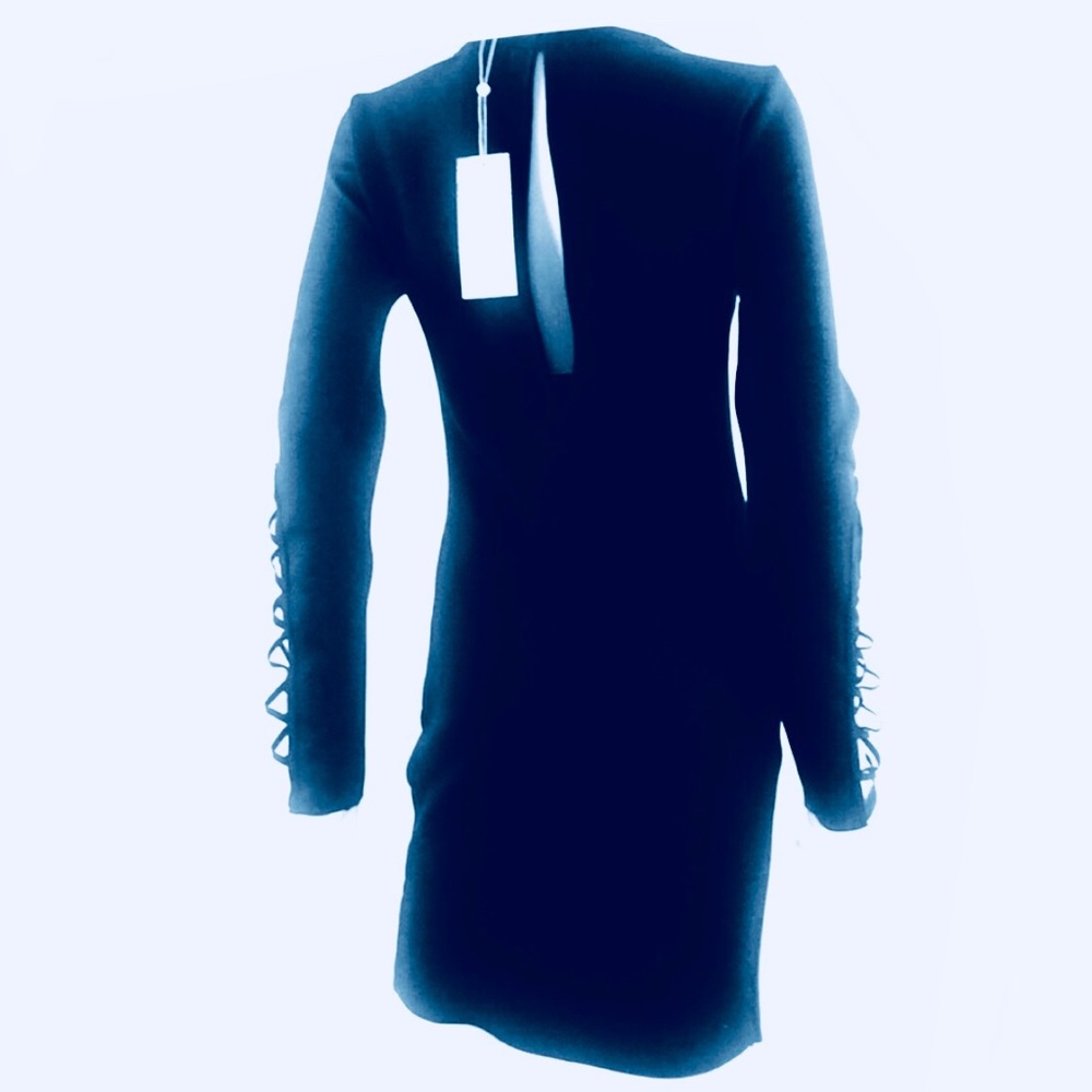 Wow Couture Dress, Large, Black, Mid-Thigh, NWT